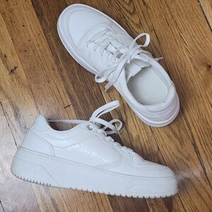 Zara All-White Women's Sneakers